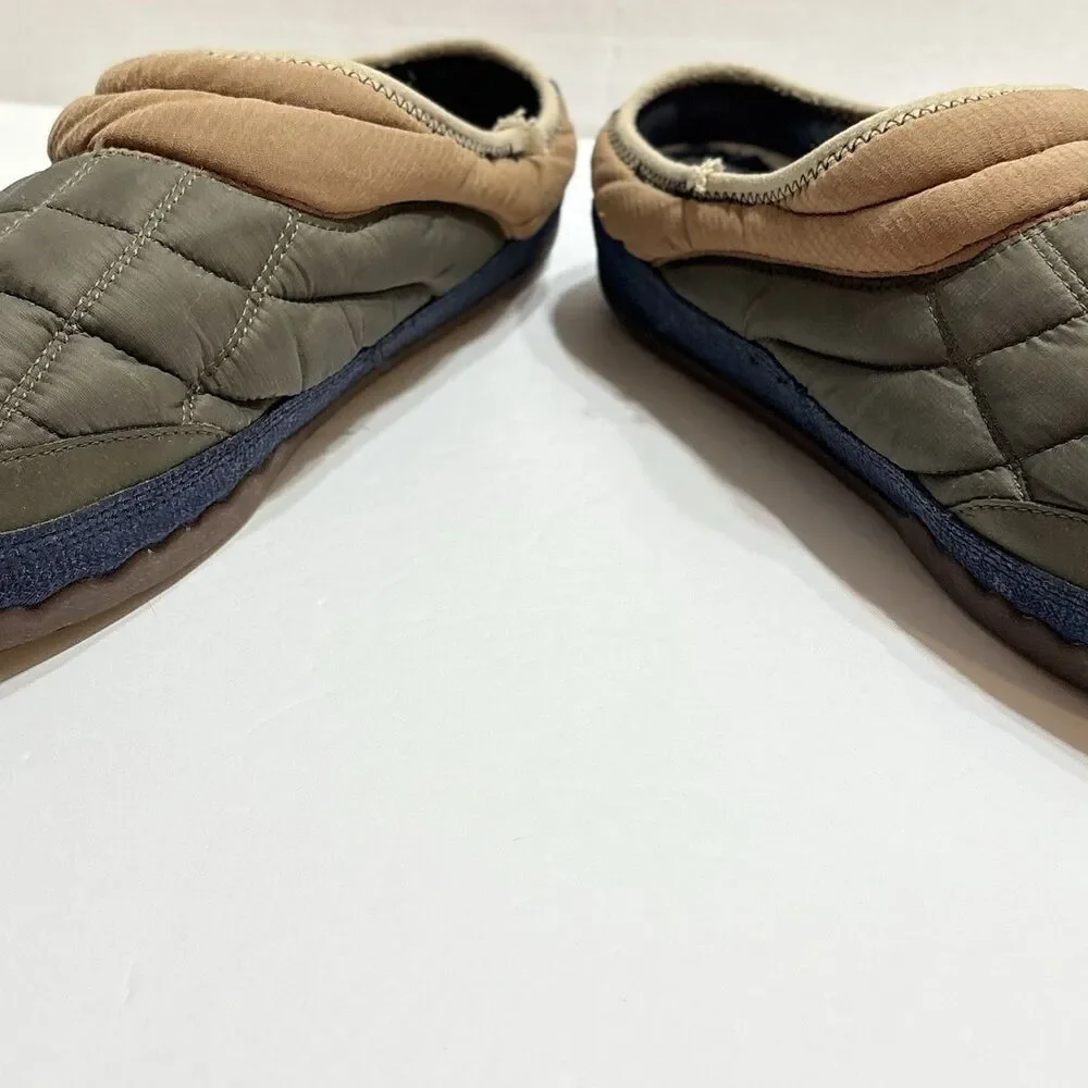L.L. Bean Mountain Classic Quilted Insulated Slides Slippers Cabin Shoe Mens 11